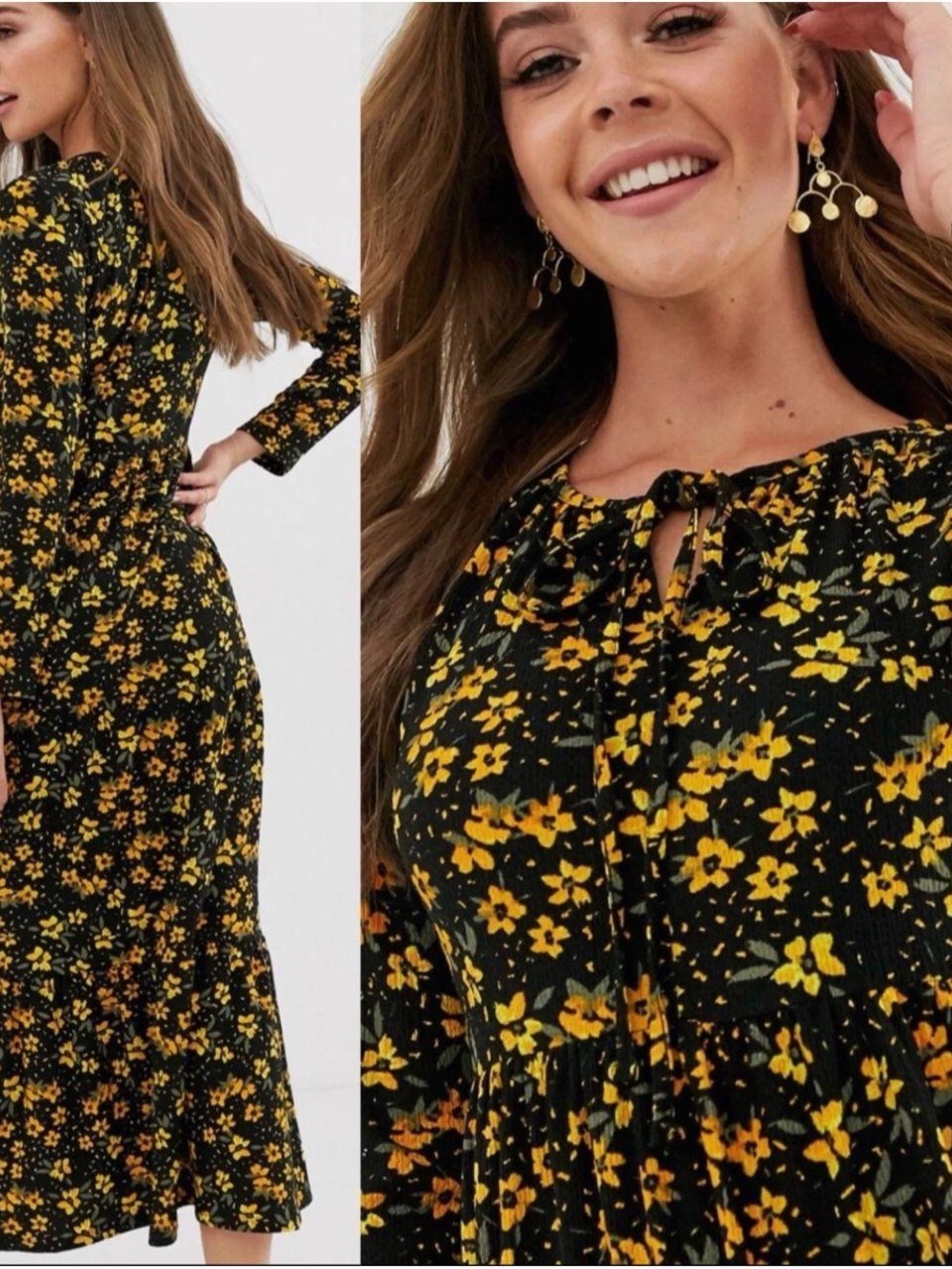 Free People Tiers of Joy Floral Maxi Dress - Picture 2 of 10